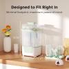imageMomcozy Bottle Sterilizer and Dryer Modular Nesting Space Saving Design 6 Bottles Capacity 4 in 1 Compact Sterilizer for Baby Bottles Breast Pump Parts ampamp Newborn Essentials Drying Rack Included