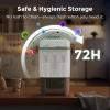 imageMomcozy Bottle Sterilizer and Dryer Modular Nesting Space Saving Design 6 Bottles Capacity 4 in 1 Compact Sterilizer for Baby Bottles Breast Pump Parts ampamp Newborn Essentials Drying Rack Included