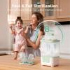 imageMomcozy Bottle Sterilizer and Dryer Modular Nesting Space Saving Design 6 Bottles Capacity 4 in 1 Compact Sterilizer for Baby Bottles Breast Pump Parts ampamp Newborn Essentials Drying Rack Included