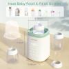 imageMomcozy Bottle Warmer Fast Bottle Warmers for All Bottles with Timer Accurate Temperature Control and Automatic ShutOff Multifunctional Bottle Warmer for BreastmilkGreenWhite