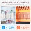 imageMomcozy Breast Milk Pitcher Resistant to Heat and Cold Abrupt Temp Swings No Leak Glass Breast Milk Fridge Storage Container with Wide Mouth Fast Baby Formula Maker GreenPink