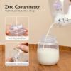 imageMomcozy Breastmilk Storing Bags TempSensing Discoloration Milk Storing Bags for Breastfeeding Disposable Milk Storage Bag with 6 Ounce Self Standing NoLeak Milk Freezer Storage Pouches 120pcs200 Count