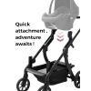 imageMomcozy Car Seat Adapters Only ChangeGo Baby Stroller  Compatible Models for  Joie GEMM Cybex Nuna Bugaboo Specific Models