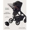 imageMomcozy ChangeGo Baby Stroller Convertible SingletoDoubletoWagon Stroller with 23 Configurations Seat Included Large PU Wheels AllWheel Suspension  Extendable UPF50 CanopyBlack