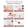imageMomcozy Colostrum Collector Reusable Breast Milk Collector with Storage Case and Cotton Wipe Portable Colostrum Container BPA Free MultiUse Collector 5ml6pcs6 Count