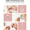 imageMomcozy Elite Baby Kit Superior Baby Shower ampamp Registry Essential Kit for Grooming ampamp Health ampamp Cleansing Care Electric Nail File ampamp Nasal AspiratorTummy WrapThermometerBath BrushTeetherStorage BagCore Baby Kit