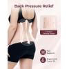imageMomcozy Ergowrap Postpartum Belly Band for Natural and CSection Recovery Abdominal Binder with 3D Abdomen Lifting ampamp Ergonomic Back Support Seamless Belly Wrap Shapewear for Post Surgery RecoveryStandard  Oyster Pink