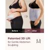 imageMomcozy Ergowrap Postpartum Belly Band for Natural and CSection Recovery Abdominal Binder with 3D Abdomen Lifting ampamp Ergonomic Back Support Seamless Belly Wrap Shapewear for Post Surgery RecoveryStandard  Gray