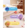 imageMomcozy Essential Oil Bath Bombs14 Pcs Bubble Bath Fizzy Balls with 7 Cute Animal ShapesBath Bombs Gift Set for Kids Girls Boys Toddler Ideal Gift for Childrens Day Bath Bomb KitDuckowlseal