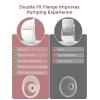 imageMomcozy Flange Insert 15mm Compatible with Momcozy M5 Original M5 Breast Pump Replacement Accessories 1PC 15mmQuill Gray
