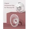 imageMomcozy Flange Insert 15mm Compatible with Momcozy M5 Original M5 Breast Pump Replacement Accessories 1PC 15mmTransparent