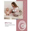 imageMomcozy Flange Insert 15mm Compatible with Momcozy M5 Original M5 Breast Pump Replacement Accessories 1PC 15mmTransparent