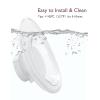 imageMomcozy Flange Insert 15mm Compatible with Momcozy M5 Original M5 Breast Pump Replacement Accessories 1PC 15mmTransparent