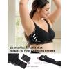 imageMomcozy Hands Free Pumping BraLace Padded V Neck Nursing Bra Medium 36C36E