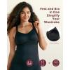 imageMomcozy Hands Free Pumping Tank Top AllinOne Pumping ampamp Nursing Tank Tops with Builtin Bra Fixed Padding Maternity CamiBlack