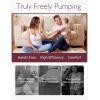 imageMomcozy HandsFree Breast Pump S12 Pro Wearable ampamp Portable Pump with Soft DoubleFit Flange 3 Modes  9 Levels Double Electric Pump Smart Display 24mm 2 Pack Cozy WhiteCozy White