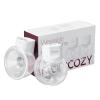 imageMomcozy HandsFree Breast Pump S12 Pro Wearable ampamp Portable Pump with Soft DoubleFit Flange 3 Modes  9 Levels Double Electric Pump Smart Display 24mm 2 Pack Cozy WhiteCozy White