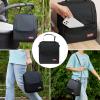 imageMomcozy Insulated Baby Bottle Bag MultiFunction Breastmilk Cooler Bag Fit as Wine Carrier or for Milk Bottles Like Dr Brown Comotomo Philips Nuk Lansinoh etcBlack