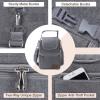 imageMomcozy Insulated Baby Bottle Bag MultiFunction Breastmilk Cooler Bag Fit as Wine Carrier or for Milk Bottles Like Dr Brown Comotomo Philips Nuk Lansinoh etcGrey