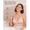 imageMomcozy Jelly Strip Support Nursing Bra  Classic Pumping Bra 34C 34D