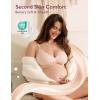 imageMomcozy Jelly Strip Support Nursing Bra  Classic Pumping Bra 34C 34D