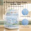 imageMomcozy KleanPal Pro Baby Bottle Washer Sterilizer ampamp Dryer  AllinOne Cleaning Machine for Bottles Pump Parts ampamp Baby Essentials  TimeSaving ampamp Effortless CareWhite