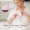 imageMomcozy Larger Breast Therapy Packs Hot and Cold Breast Pads with 2 Soft Covers Breastfeeding Essentials2 PackPinkpink