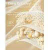 imageMomcozy Life CoolMurm Cooling Comforter for Hot Sleepers FullQueen 90quotx90quot Soft Breathable Pregnancy Cooling Blanket 3Second Cooling 8 Hours Stay Cool All Night Deep Light GreyCooling Beige Yellow