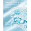 imageMomcozy Life CoolMurm Cooling Comforter for Hot Sleepers FullQueen 90quotx90quot Soft Breathable Pregnancy Cooling Blanket 3Second Cooling 8 Hours Stay Cool All Night Deep Light GreyCooling Deep Light Midnight Blue