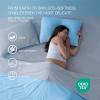 imageMomcozy Life CoolMurm Cooling Comforter for Hot Sleepers FullQueen 90quotx90quot Soft Breathable Pregnancy Cooling Blanket 3Second Cooling 8 Hours Stay Cool All Night Deep Light GreyCooling Grey Sky Blue