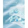 imageMomcozy Life CoolMurm Cooling Comforter for Hot Sleepers FullQueen 90quotx90quot Soft Breathable Pregnancy Cooling Blanket 3Second Cooling 8 Hours Stay Cool All Night Deep Light GreyCooling Deep Light Blue