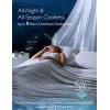 imageMomcozy Life CoolMurm Cooling Comforter for Hot Sleepers Knee Pillow for Side Sleepers
