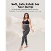 imageMomcozy Maternity Leggings Over The Belly Maternity Yoga Pants for Women Pregnancy Leggings Workout Tights PantsGray