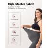 imageMomcozy Maternity Leggings Over The Belly Maternity Yoga Pants for Women Pregnancy Leggings Workout Tights PantsGray