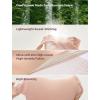 imageMomcozy Maternity Underwear Seamless Pregnancy Postpartum Panties Under Bump Maternity Underwear CottonBlack oyster Pink2pk