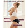 imageMomcozy Maternity Underwear for Women  Pregnancy Postpartum Panties  Under the Bump Bikinis  One SizeBlack