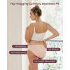 imageMomcozy Maternity Underwear for Women  Pregnancy Postpartum Panties  Under the Bump Bikinis  One SizeOyster Pink