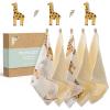 imageMomcozy Muslin Fitted Mini Crib Sheets