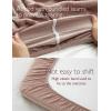 imageMomcozy Muslin Standard Fitted Crib Sheets 52quotx28quot 2 Pack Soft Breathable Natural Cotton Baby Mattress Sheet 360 Mattress Wrapping No Slip Boys Girls Neutral Toddler Bed Sheet Blue Star MoonCream Coffee Red