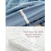 imageMomcozy Muslin Standard Fitted Crib Sheets 52quotx28quot 2 Pack Soft Breathable Natural Cotton Baby Mattress Sheet 360 Mattress Wrapping No Slip Boys Girls Neutral Toddler Bed Sheet Blue Star MoonBlue White Star Moon
