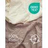 imageMomcozy Muslin Standard Fitted Crib Sheets 52quotx28quot 2 Pack Soft Breathable Natural Cotton Baby Mattress Sheet 360 Mattress Wrapping No Slip Boys Girls Neutral Toddler Bed Sheet Blue Star MoonCream Coffee Red