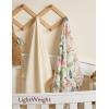 imageMomcozy Muslin Swaddle Blankets for Baby Boys and Girls 4Pack Breathable and SkinFriendly Receiving Blanket Wrap Baby Essentials Registry ampamp Gift 47 x 47 inchesPlant Kingdom