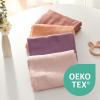 imageMomcozy Muslin Swaddle Blankets for Baby Boys and Girls 4Pack Breathable and SkinFriendly Receiving Blanket Wrap Baby Essentials Registry ampamp Gift 47 x 47 inchesPink Purple