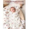 imageMomcozy Muslin Swaddle Blankets for Baby Boys and Girls 4Pack Breathable and SkinFriendly Receiving Blanket Wrap Baby Essentials Registry ampamp Gift 47 x 47 inchesJoy