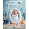 imageMomcozy Muslin Swaddle Blankets for Baby Boys and Girls 4Pack Breathable and SkinFriendly Receiving Blanket Wrap Baby Essentials Registry ampamp Gift 47 x 47 inchesMarine Sea Sprite