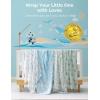 imageMomcozy Muslin Swaddle Blankets for Baby Boys and Girls 4Pack Breathable and SkinFriendly Receiving Blanket Wrap Baby Essentials Registry ampamp Gift 47 x 47 inchesMarine Sea Sprite