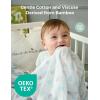 imageMomcozy Muslin Swaddle Blankets for Baby Boys and Girls 4Pack Breathable and SkinFriendly Receiving Blanket Wrap Baby Essentials Registry ampamp Gift 47 x 47 inchesInnocence