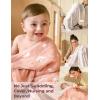 imageMomcozy Muslin Swaddle Blankets for Baby Boys and Girls 4Pack Breathable and SkinFriendly Receiving Blanket Wrap Baby Essentials Registry ampamp Gift 47 x 47 inchesJoy