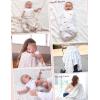 imageMomcozy Muslin Swaddle Blankets for Baby Boys and Girls 4Pack Breathable and SkinFriendly Receiving Blanket Wrap Baby Essentials Registry ampamp Gift 47 x 47 inchesStellar Orbit
