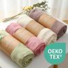 imageMomcozy Muslin Swaddle Blankets for Baby Boys and Girls 4Pack Breathable and SkinFriendly Receiving Blanket Wrap Baby Essentials Registry ampamp Gift 47 x 47 inchesLight Green
